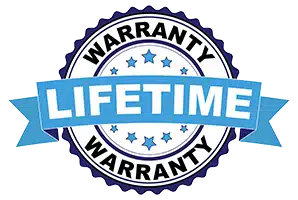 lifetime warranty graphic